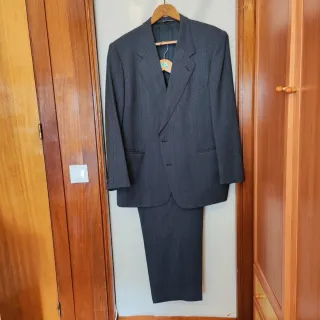 Traje Emilio Tucci Gris Talla 60