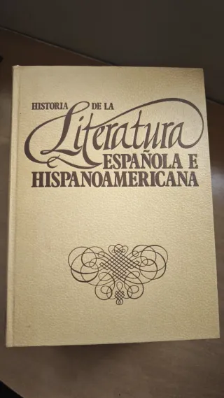 Historia de la literatura Española Hispanoamerican