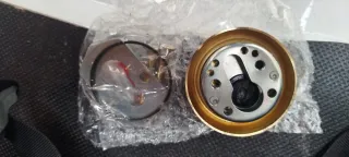 Escudo seguridad Tesa Dorado o Niquel para Bombín