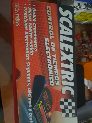 Scalextric Control de Tiempos Electrónico