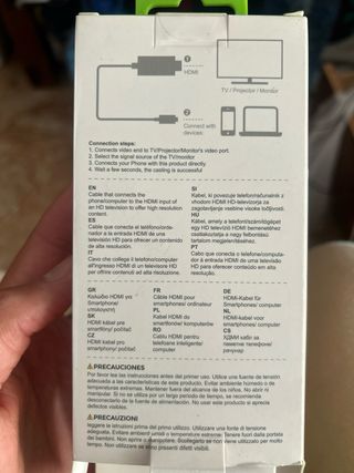 Adaptador Aome HDMI a Lightning