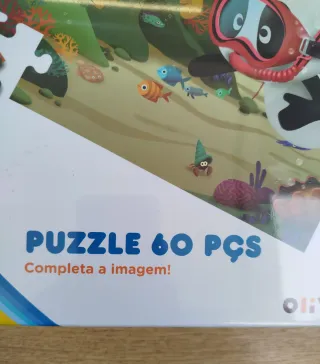 Puzzle Canal Panda 60 Peças