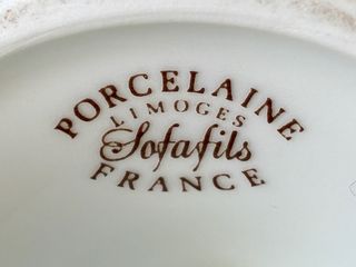 🇫🇷 Limoges 6 Copas Porcelana