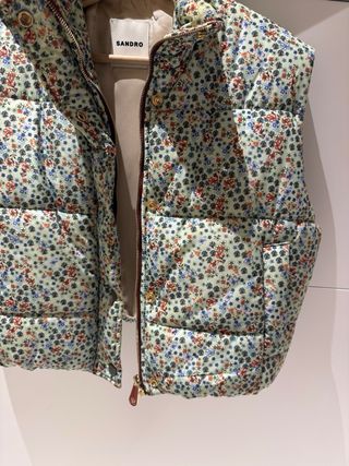 Chaleco Sandro floral multicolor