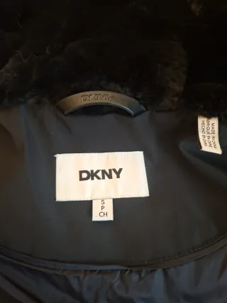 Cazadora DKNY Negra Larga