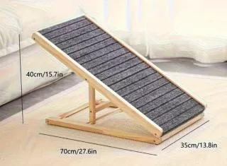 Rampa para perros de madera