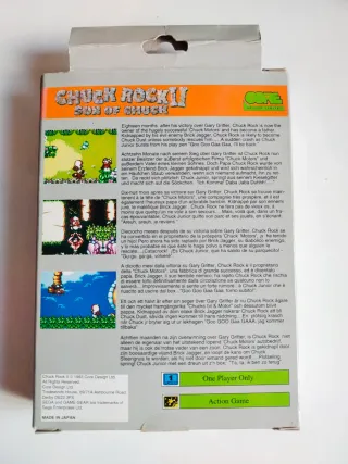Chuck Rock II Game Gear