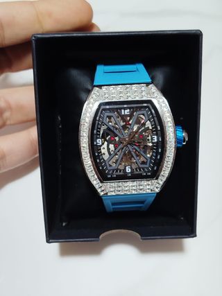 Reloj Automático richard 44mm con Diamantes