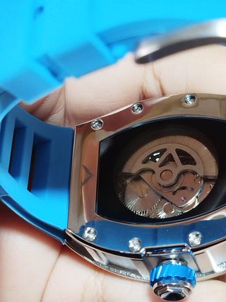 Reloj Automático richard 44mm con Diamantes