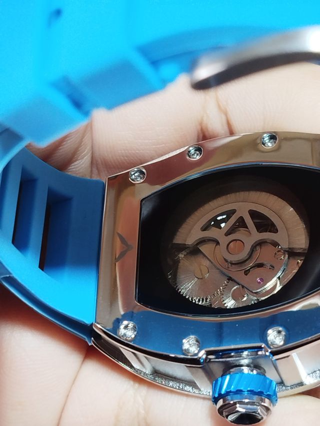 Reloj Automático richard 44mm con Diamantes