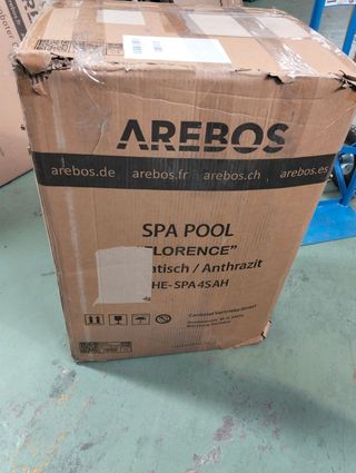 Arebos SPA Hinchable Piscina Hidromasaje