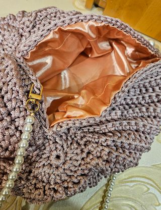 Borsa uncinetto fatta a mano