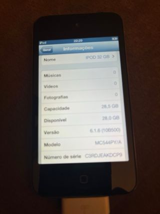 iPod Touch 32 GB GRIS