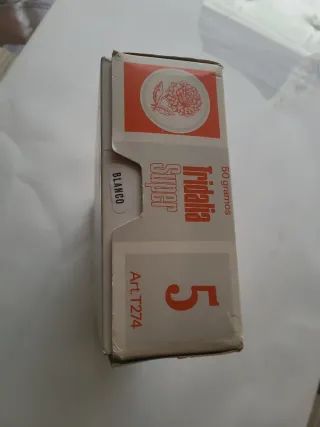 Lote 8 Ovillos Hilo Algodón Tridalia Super