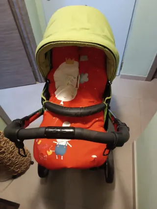 Cochecito Bebecar Verde