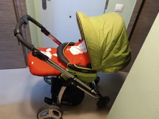 Cochecito Bebecar Verde