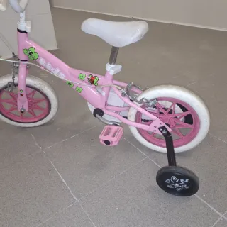 Bicicleta Infantil B'twin 12 Rosa