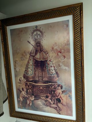 Cuadro Virgen con Ángeles
