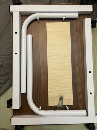 Mesa Escritorio con Ruedas para Trabajar y Estudia