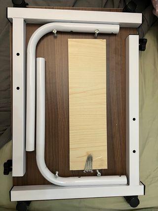 Mesa Escritorio con Ruedas para Trabajar y Estudia