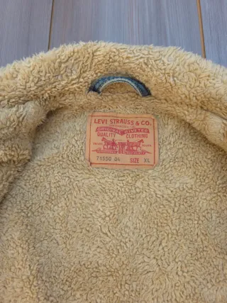 Chaqueta Vaquera Levi’s forro Sherpa Vintage Azul