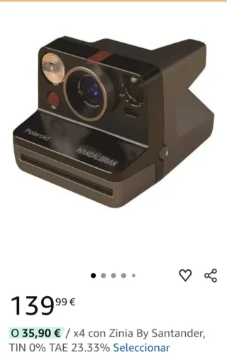 Cámara de fotos instant polaroid Mandalorian Star