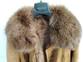 Montone Shearling color Cuoio Donna, L