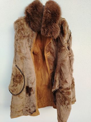 Montone Shearling color Cuoio Donna, L