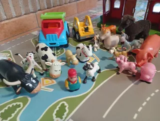 Granja de Juguete con Animales