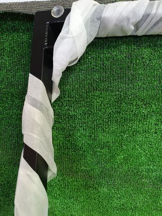 Chicreat Mesa de aluminio sin cristal para jardín