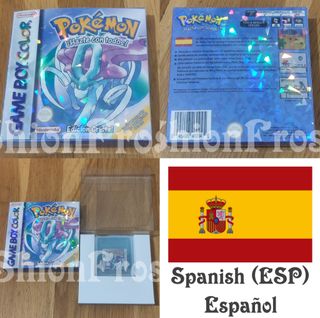 Caja Pokémon Edición Cristal (ELIGE ACABADO)