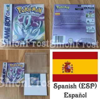 Caja Pokémon Edición Cristal (ELIGE ACABADO)