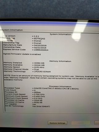 Portátil Dell XPS 13 9370 i7/16GB/512GB