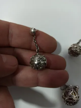 Conjunto Plata 925: Pendientes y Colgante