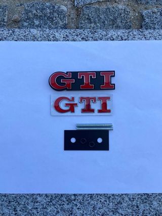 Insignias GTI Rojas VW (Pack)