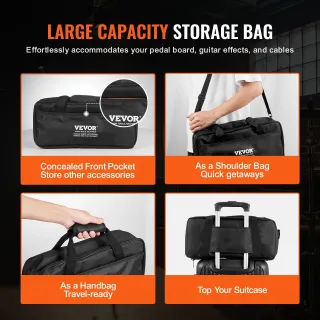 Pedaliera Chitarra per Effetti 380 x 145mm 0,37kg