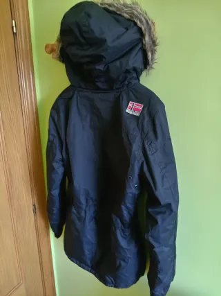 Chaqueta Geographical Norway Negra Talla M