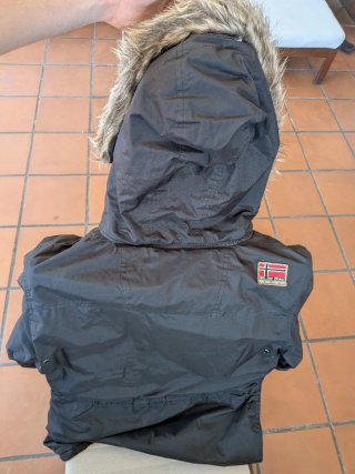 Chaqueta Geographical Norway Negra Talla M