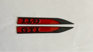 Insignia GTI Lateral Negro Rojo VW