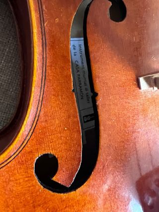 Violín de Luthier Jay Haide Casa Parramon