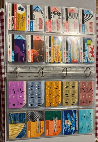 Lotto Schede Telefoniche Telecom e Sip