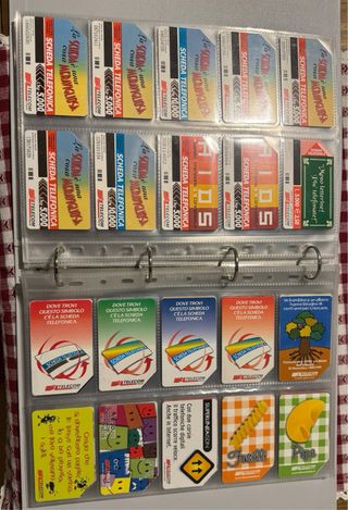 Lotto Schede Telefoniche Telecom e Sip