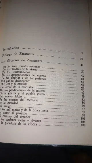 Así habló Zaratustra, Nietzsche.
