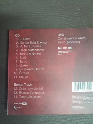 CD Pablo Alborán - Tanto y Terral
