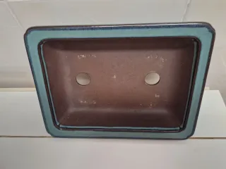 Maceta  para Bonsai de cerámica rectangular