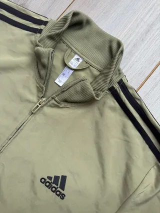 Adidas Vintage Tracksuit Olive Green & Black – 00s