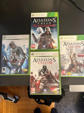 Lote Xbox 360: Assassin's Creed (4 juegos)