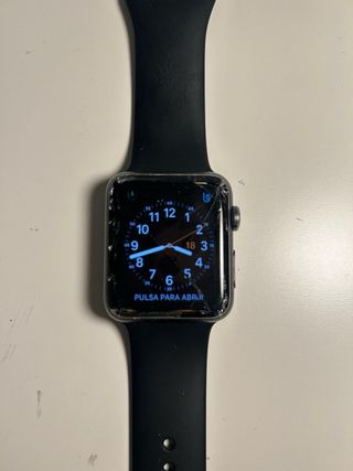 Apple Watch Serie 1 A1554 Negro, pantalla rota