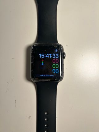 Apple Watch Serie 1 A1554 Negro, pantalla rota