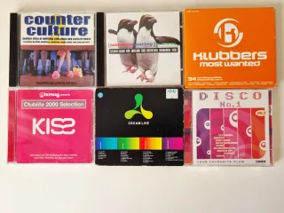 Lote 23 CDs Hip Hop, Electrónica, Chillout